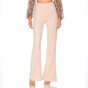 Majorelle Cameo Velour Pant in Pink Dust Size Extra Small